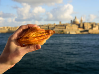 Traditional Maltese pastry Pastizzi