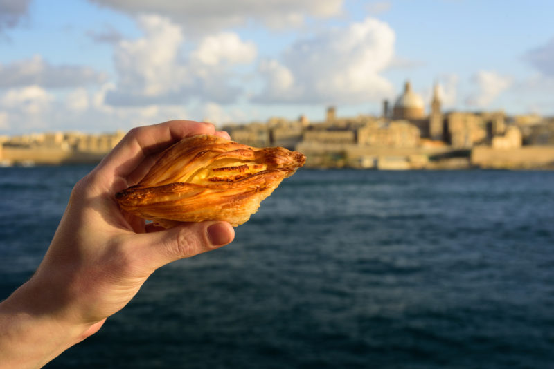 Traditional Maltese pastry Pastizzi