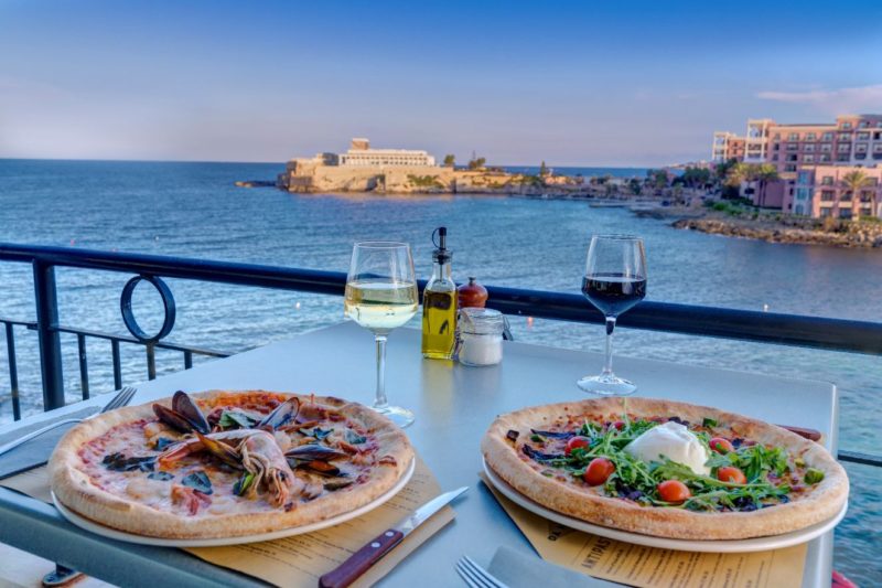 Pizza in Malta